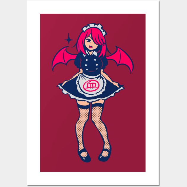 Vamp Maid Wall Art by akairiot